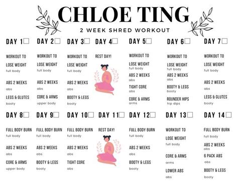 chloe ting 2 week shred